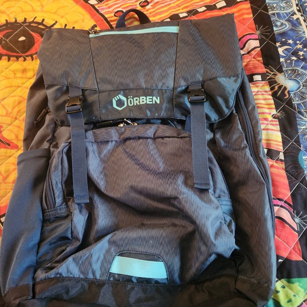 Blue Orben Backpack (Sturdy & Durable)
